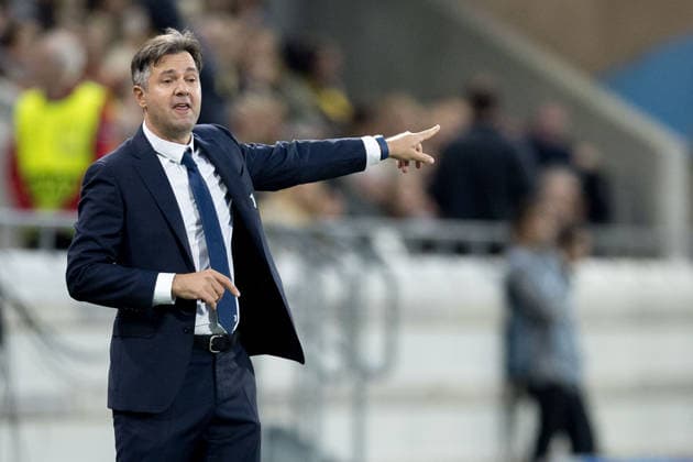 September 30, 2026: Coach Isaac Guerrero of Juventus during the Women’s Champions League soccer match between Häcken and Juventus on September 30, 2026 in Gothenburg. Photo by Michael Erichsen, BILDBYRAN COP 89 MI1032 soccer football fotball UEFA Women’s Champions League Häcken Juventus women’s soccer BBENG soccer football fotball UEFA Women’s Champions League Häcken Juventus women’s soccer BBENG  Copyright: MICHAELxERICHSEN BB260930MI027