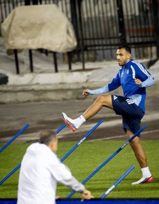 THESSALONIKI - Vangelis Pavlidis of the Greek national team, Nationalteam during a training session at PAOK FC s Toumba Stadium, ahead of the Nations League match between the Netherlands and Greece. KOEN VAN WEEL ANP xVIxANPxSportx xxANPxIVx 570909433 originalFilename: 570909433.jpg