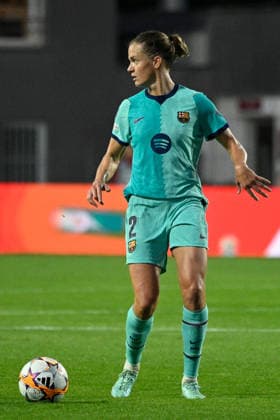 SOCCER - Women s Champions League - AS Roma vs. FC Barcelona, Barca Photo by IPA ABACAPRESS.COM89149461 - Irene Paredes of FC Barcelona during the match between A.S. Roma Femminile and FC Barcelona Women in the UEFA Women s Champions League at Tre Fontane Stadium in Rome on September 30, 2026. Rome Italy  Copyright: xIPAxSport ABACAx