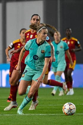 SOCCER - Women s Champions League - AS Roma vs. FC Barcelona, Barca Photo by IPA ABACAPRESS.COM89149463 - Irene Paredes of FC Barcelona during the UEFA Women s Champions League match between A.S. Roma Femminile and FC Barcelona at Tre Fontane Stadium in Rome on September 30, 2026. Rome Italy  Copyright: xIPAxSport ABACAx