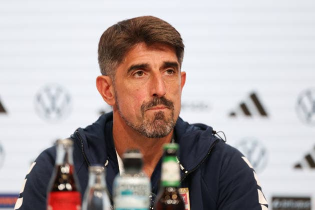 Veljko Paunovic, Serbia s national team coach, at the press conference, GER, Serbia national team, post-match press conference, soccer, UEFA Nations League, 2026–2027 season, September 30, 2026, GER, Serbia National Team, Post-match Press Conference, Soccer, UEFA Nations League, 2026–2027 Season, September 30, 2026, Munich Copyright: xEibner-Pressefoto JennixMaulx EP_JML