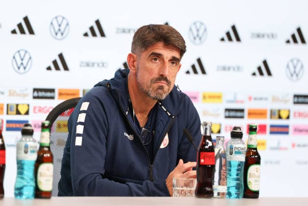 Veljko Paunovic, Serbia s national team coach, at the press conference, GER, Serbia national team, post-match press conference, soccer, UEFA Nations League, 2026–2027 season, September 30, 2026, GER, Serbia National Team, closing press conference, soccer, UEFA Nations League, 2026–2027 season, September 30, 2026, Munich Copyright: xEibner-Pressefoto JennixMaulx EP_JML