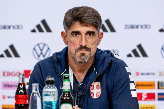 Dusan Tadic Serbia, 10 Portrait GER, Germany vs. Serbia, Soccer, UEFA Nations League, League A, Post-Match Press Conference, 2026–2027 Season, September 30, 2026 DFL DFB REGULATIONS PROHIBIT ANY USE OF PHOTOGRAPHS AS IMAGE SEQUENCES AND OR QUASI-VIDEO Photo: HMB Media, Heike Feiner Copyright: HMBxMedia HeikexFeiner