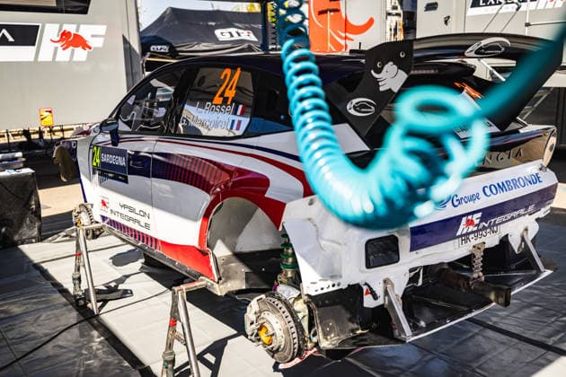 AUTO - WRC, Motorsport Rallye, WM - RALLY ITALIA SARDEGNA 2026 24 LÃ o ROSSEL, Guillaume MERCOIRET, LANCIA Ypsilon HF, ambiance during the 2026 Rally Italia Sardegna, 13th round of the 2026 WRC World Rally Car Championship, from October 1 to 4, 2026 at Alghero, Italy - AlgheroItaly  Copyright: xNikosxKatikisx
