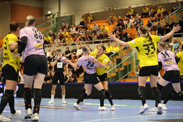 GER, BVB Borussia Dortmund Handball vs. SV Union Halle Neustadt, Handball, DHB Women s Cup, 2026–2027 Season, September 30, 2026,Merel Freriks BVB Borussia Dortmund Handball GER, BVB Borussia Dortmund Handball vs. SV Union Halle Neustadt, Handball, DHB Women’s Cup, 2026–2027 Season, September 30, 2026, Dortmund Copyright: xEibner-Pressefoto JavadxMohammadpourx EP_JMR