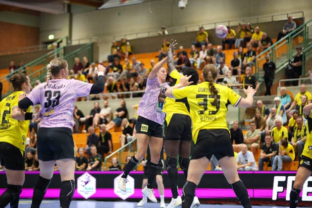 GER, BVB Borussia Dortmund Handball vs. SV Union Halle Neustadt, Handball, DHB Women s Cup, 2026–2027 Season, September 30, 2026,Lea Gruber, SV Union Halle Neustadt (GER), BVB Borussia Dortmund Handball vs. SV Union Halle Neustadt, Handball, DHB Women’s Cup, 2026–2027 Season, September 30, 2026, Dortmund Copyright: xEibner-Pressefoto JavadxMohammadpourx EP_JMR
