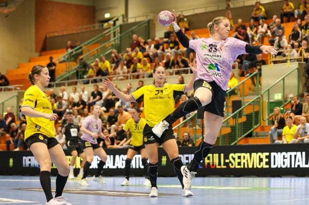 GER, BVB Borussia Dortmund Handball vs. SV Union Halle Neustadt, Handball, DHB Women s Cup, 2026–2027 Season, September 30, 2026,Nele Wenzel, SV Union Halle Neustadt (GER), BVB Borussia Dortmund Handball vs. SV Union Halle Neustadt, Handball, DHB Women’s Cup, 2026–2027 season, September 30, 2026, Dortmund Copyright: xEibner-Pressefoto JavadxMohammadpourx EP_JMR