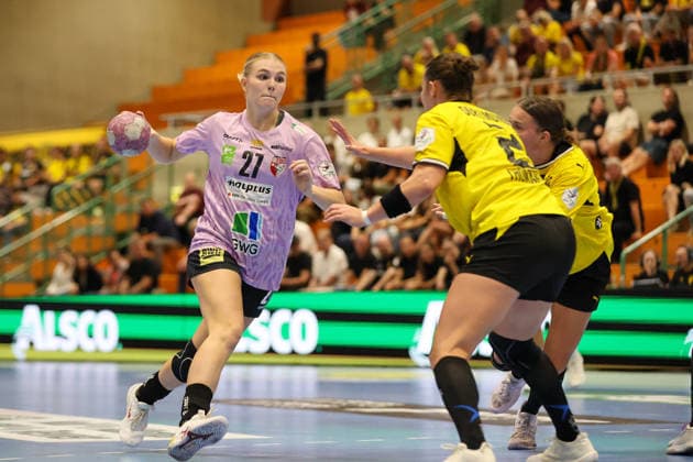 GER, BVB Borussia Dortmund Handball vs. SV Union Halle Neustadt, Handball, DHB Women s Cup, 2026–2027 Season, September 30, 2026, Lynn Holtman SV Union Halle Neustadt GER, BVB Borussia Dortmund Handball vs. SV Union Halle Neustadt, Handball, DHB Women’s Cup, 2026–2027 Season, September 30, 2026, Dortmund Copyright: xEibner-Pressefoto JavadxMohammadpourx EP_JMR
