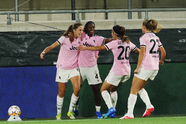 Juventus Emma Stolen Godo scores 0-2 during Wednesday s UEFA Women s Champions League soccer match between BK Häcken and Juventus FC at Bravida Stadium in Gothenburg, Sweden, on September 30, 2026 GOTHENBURG SWEDEN x9200x  Copyright: xAdamxIhse TTx WOMENS CHAMPIONS LEAGUE HURRICANE - JUVENTUS