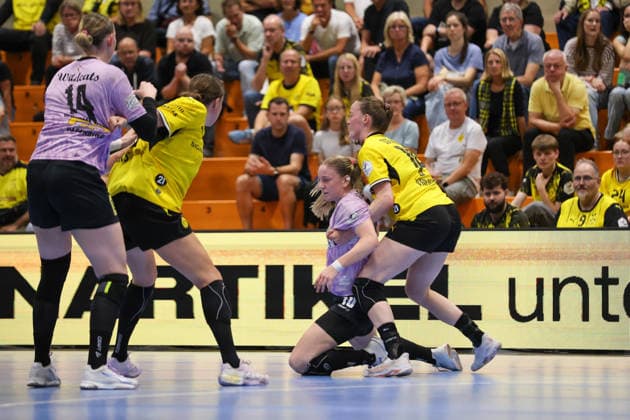 GER, BVB Borussia Dortmund Handball vs. SV Union Halle Neustadt, Handball, DHB Women s Cup, 2026–2027 Season, September 30, 2026, Viktoria Marksteiner SV Union Halle Neustadt GER, BVB Borussia Dortmund Handball vs. SV Union Halle Neustadt, Handball, DHB Women’s Cup, 2026–2027 Season, September 30, 2026, Dortmund Copyright: xEibner-Pressefoto JavadxMohammadpourx EP_JMR