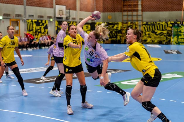 Dortmund, September 30, 2026, Handball, Women s, DHB Cup, 2nd Round, BVB Borussia Dortmund vs. SV Union Halle Neustadt, Viktoria Marksteiner (SV Union Halle Neustadt), 10 goal attempts