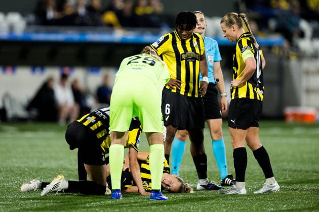 September 30, 2026: Aivi Luik of Häcken during the Women’s Champions League soccer match between Häcken and Juventus on September 30, 2026 in Gothenburg. Photo by Michael Erichsen. BILDBYRAN COP 89 MI1032 soccer football fotball UEFA Women s Champions League Häcken Juventus women s BBENG soccer football fotball UEFA Women s Champions League Häcken Juventus women s BBENG  Copyright: MICHAELxERICHSEN BB260930MI076