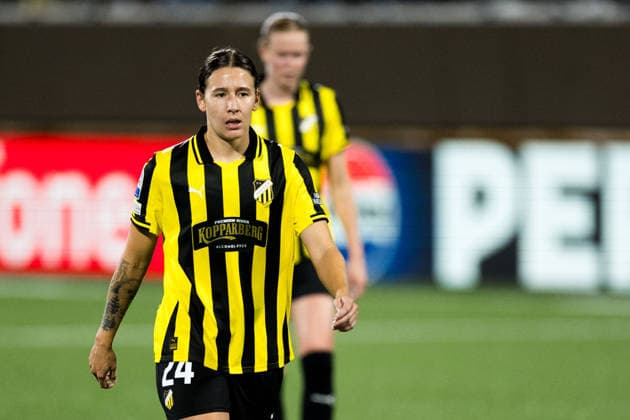 September 30, 2026: Tabitha Michelle Tindell of Häcken looks dejected after the Women’s Champions League soccer match between Häcken and Juventus on September 30, 2026 in Gothenburg. Photo by Michael Erichsen, BILDBYRAN COP 89 MI1032 soccer football fotball UEFA Women s Champions League Häcken Juventus women s BBENG soccer football fotball UEFA Women s Champions League Häcken Juventus women s BBENG dejected  Copyright: MICHAELxERICHSEN BB260930MI079