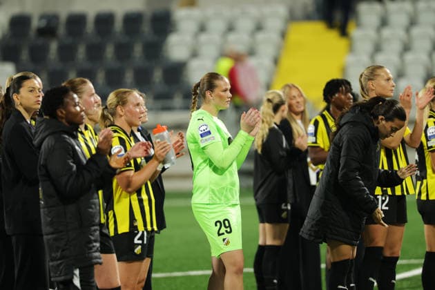 GOTHENBURG, SWEDEN 20260930 Häcken s Hanna Karlsson after Wednesday s UEFA Women s Champions League soccer match between BK Häcken and Juventus FC at Bravida Stadium, GOTHENBURG, SWEDEN x9200x  Copyright: xAdamxIhse TTx WOMENS CHAMPIONS LEAGUE HÄCKEN - JUVENTUS