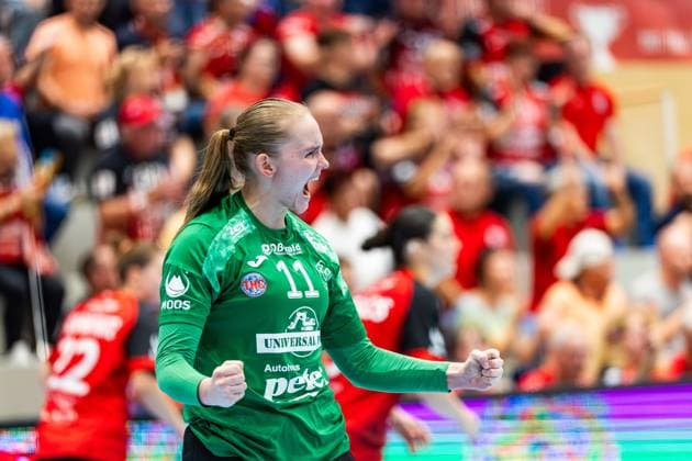September 30, 2026, GER, Handball, Women, 2026–2027 Season, DHB Cup, Round 2 (Round of 16), Thueringer HC vs. HSG Blomberg Lippe, Laura Kuske (Thueringer HC), 11 99947 Bad Langensalza, Salza, Sporthalle Mehrz, Thuringia, Germany