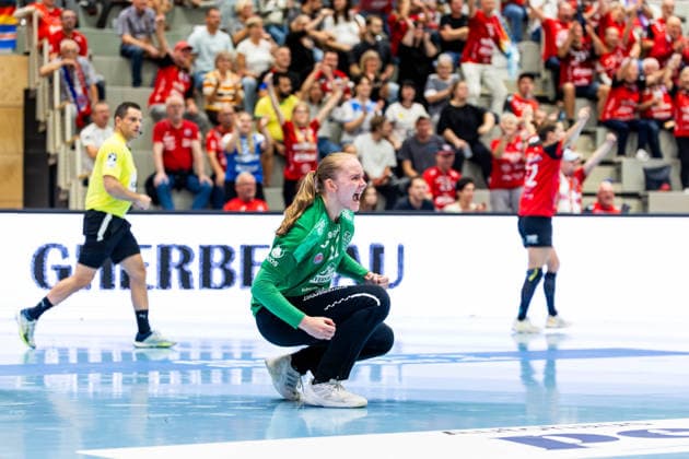 September 30, 2026, GER, Handball, Women, 2026–2027 Season, DHB Cup, Round 2 (Round of 16), Thueringer HC vs. HSG Blomberg Lippe, Laura Kuske (Thueringer HC), 11 99947 Bad Langensalza, Salza, Sporthalle Mehrz, Thuringia, Germany