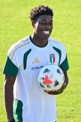 foto IPP lisa guglielmi Coverciano - Firenze 30-09-2026 Raduno della Nazionale di Calcio dell Italia nella foto Honest Ahanor (Italia) italy photo press world copyright italy ITALY  Copyright: xR4924_italyphotopressx