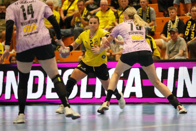 GER, BVB Borussia Dortmund Handball vs. SV Union Halle Neustadt, Handball, DHB Women s Cup, 2026–2027 Season, September 30, 2026,Maraike Thomeier, BVB Borussia Dortmund Handball (GER), BVB Borussia Dortmund Handball vs. SV Union Halle Neustadt, Handball, DHB Women’s Cup, 2026–2027 Season, September 30, 2026, Dortmund Copyright: xEibner-Pressefoto JavadxMohammadpourx EP_JMR