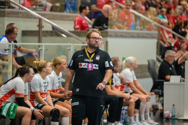 Steffen Birkner, HSG Blomberg Lippe, Coach (GER); Thueringer HC vs. HSG Blomberg Lippe, Handball, DHB Cup, 2026–2027 Season, 2nd round, Wednesday, 7:00 p.m., September 30, 2026, GER, Thueringer HC vs. HSG Blomberg Lippe, Handball, DHB Cup, 2026–2027 season, 2nd round, Wednesday, 7:00 p.m., September 30, 2026, Bad Langensalza Copyright: xMartinxHerbstx