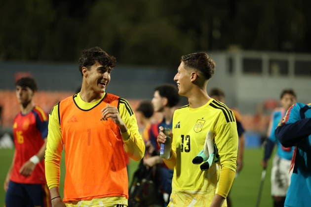 ESP U-20 Spain vs. Mexico during an international U-20 friendly match between Spain and Mexico played at the Cerro del Espino de Majadahonda Stadium in Madrid on September 30, 2026, in Spain Copyright: xx