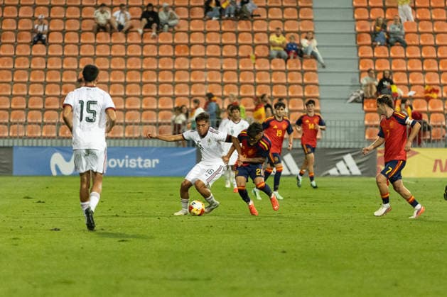 ESP U-20 Spain vs. Mexico during an international U-20 friendly match between Spain and Mexico played at Cerro del Espino Stadium in Majadahonda, Madrid, on September 30, 2026, in Spain Copyright: xx