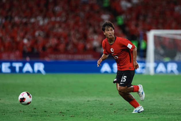 Brunei Darussalam v Hong Kong, China - FIFA ASEAN CUP Division 2 Group A Brunei Darussalam and 15 Chan Yun Tung of Hong Kong, China compete during the FIFA ASEAN Cup 2026 Division 2 Group A match between Brunei Darussalam and Hong Kong, China at Kai Tak Stadium, Hong Kong, China, on September 30, 2026. Hong Kong China  Copyright: xZhichengxQinx originalFilename:qin-fifaasea260930_np62f.jpg