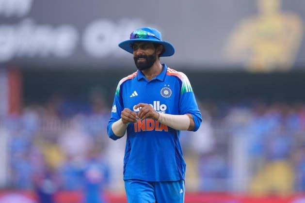 India v West Indies - ODI Series 2026 Ravindra Jadeja of India during the second one day international (ODI) cricket match between India and West Indies at Barsapara Cricket Stadium in Guwahati, India, on September 30, 2026. Guwahati Assam India  Copyright: xShubhajitxRoyxKarmakarx originalFilename:roykarmakar-2ndodicr260930_npGSo.jpg