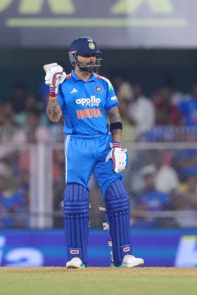 India v West Indies - ODI Series 2026 Virat Kohli of India during the second one day international (ODI) cricket match between India and West Indies at Barsapara Cricket Stadium in Guwahati, India, on September 30, 2026. Guwahati Assam India  Copyright: xShubhajitxRoyxKarmakarx originalFilename:roykarmakar-2ndodicr260930_npocI.jpg