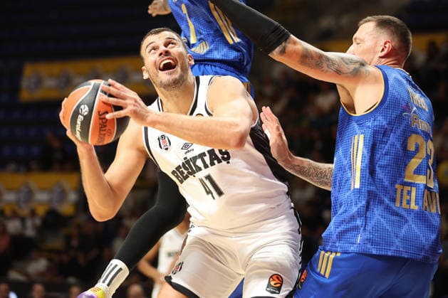 MACCABI vs BESIKTAS ANTE ZIZIC, basketball player of Besiktas, during the match against Maccabi Tel Aviv, at Aleksandar Nikolic Arena. Belgrade, 30.09.2026. photo: Ivica Veselinov MN Press BASKETBALL, EUROLEAGUE, MACCABI, BESIKTAS Belgrade Arena Aleksandar Nikolic Serbia Copyright: xMNxPressx