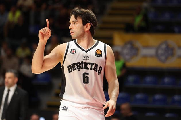 MACCABI vs BESIKTAS BERK UGURLU, basketball player of Besiktas, during the match against Maccabi Tel Aviv, at Aleksandar Nikolic Arena. Belgrade, 30.09.2026. photo: Ivica Veselinov MN Press BASKETBALL, EUROLEAGUE, MACCABI, BESIKTAS Belgrade Arena Aleksandar Nikolic Serbia Copyright: xMNxPressx
