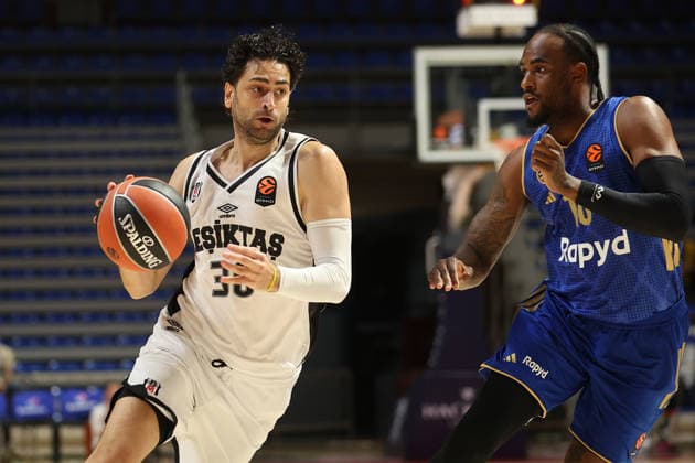 MACCABI vs BESIKTAS FURKAN KORKMAZ, basketball player of Besiktas, during the match against Maccabi Tel Aviv, at Aleksandar Nikolic Arena. Belgrade, 30.09.2026. photo: Ivica Veselinov MN Press BASKETBALL, EUROLEAGUE, MACCABI, BESIKTAS Belgrade Arena Aleksandar Nikolic Serbia Copyright: xMNxPressx