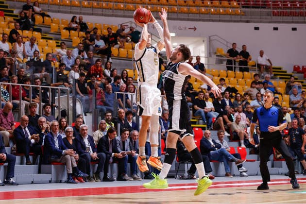 Mirza Alibegovic Maxima Roma - U-BT Cluj-Napoca BKT EuroCup 2026-2027 Roma , 30 09 2026 Foto E.Castoria Ciamillo-Castoria Bologna  Copyright: xcastoriax