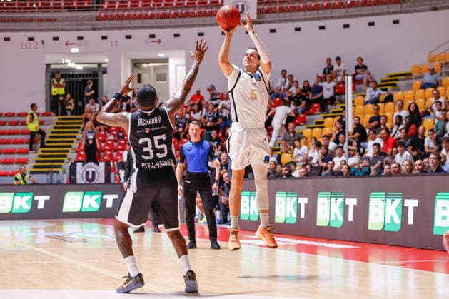 Mirza Alibegovic Maxima Roma - U-BT Cluj-Napoca BKT EuroCup 2026-2027 Roma , 30 09 2026 Foto E.Castoria Ciamillo-Castoria Bologna  Copyright: xcastoriax