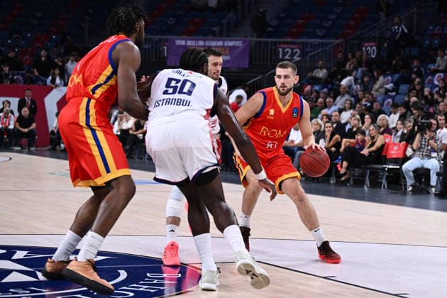 Erik Stevenson Bahcesehir - BC Roma BKT EuroCup 2026-2027 Istanbul, 30 09 2026 Foto G. Masi Ciamillo-Castoria Istanbul Sinan Erdem Sports Hall  Copyright: xGennaroxMasix