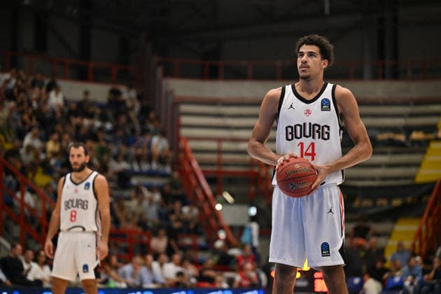 BASKETBALL - EuroCup - Napoli Basketball vs. Cosea JL Bourg-en-Bresse Photo by IPA ABACAPRESS.COM89158225 - Nathan Soliman of Cosea JL Bourg-en-Bresse during the game against Napoli Basketball in the Napoli Basketball vs. Cosea JL Bourg-en-Bresse EuroCup basketball game in Naples, Italy, on September 30, 2026 Naples Italy  Copyright: xIPAxSport ABACAx