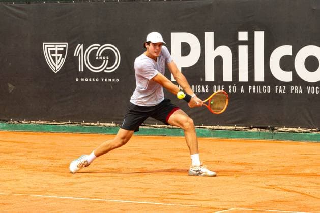 RECORD DATE NOT STATED Andrade da Silva (Brazil) vs. Olivieri (Argentina) at the ATP, Tennis Herren Challenger Curitiba Curitiba (PR), 09 30 2026 - ATP Challenger Curitiba Andrade da Silva Olivieri - Tennis player Lucas Andrade da Silva (BRA) against Genaro Alberto Olivieri (ARG) for the ATP Challenger in Curitiba, at the Graciosa Country Club on the morning of Wednesday, September 30, 2026.(Foto: Edson De Souza Thenews2 imago images) SPO  Copyright: xEdsonxDexSouzax