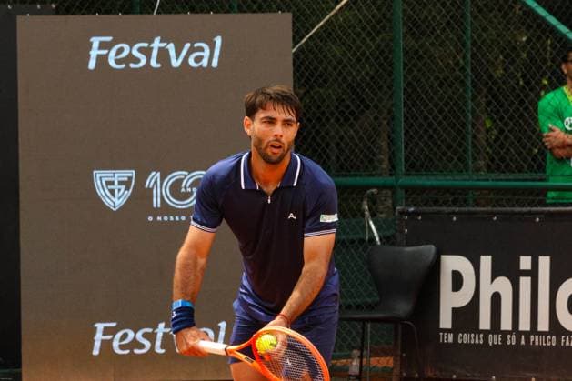 RECORD DATE NOT STATED Andrade da Silva (Brazil) vs. Olivieri (Argentina) at the ATP, Tennis Herren Challenger Curitiba Curitiba (PR), 09 30 2026 - ATP Challenger Curitiba Andrade da Silva Olivieri - Tennis player Genaro Alberto Olivieri (ARG) against Lucas Andrade da Silva (BRA) for the ATP Challenger in Curitiba, at the Graciosa Country Club on the morning of Wednesday, September 30, 2026.(Foto: Edson De Souza Thenews2 imago images) SPO  Copyright: xEdsonxDexSouzax