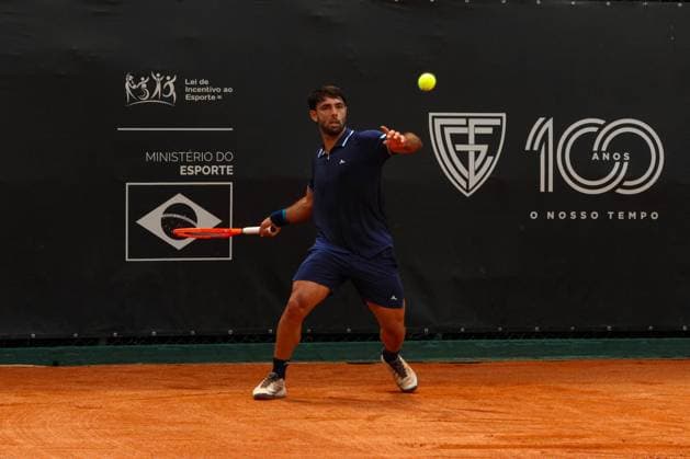 RECORD DATE NOT STATED Andrade da Silva (Brazil) vs. Olivieri (Argentina) at the ATP, Tennis Herren Challenger Curitiba Curitiba (PR), 09 30 2026 - ATP Challenger Curitiba Andrade da Silva Olivieri - Tennis player Genaro Alberto Olivieri (ARG) against Lucas Andrade da Silva (BRA) for the ATP Challenger in Curitiba, at the Graciosa Country Club on the morning of Wednesday, September 30, 2026.(Foto: Edson De Souza Thenews2 imago images) SPO  Copyright: xEdsonxDexSouzax