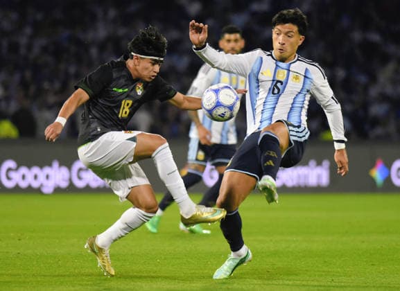 Argentina vs. Bolivia LISANDRO MARTINEZ Photo by FOTOBAIRES Special Friendly Match from Córdoba Copyright: xJuanxJosexGarciaxJuanxJosexGarciax