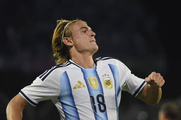 Argentina vs. Bolivia NICO PAZ Copyright: xJuanxJosexGarciaxJuanxJosexGarciax