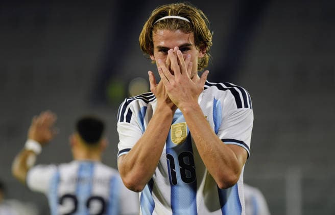 Argentina vs. Bolivia NICO PAZ Copyright: xJuanxJosexGarciaxJuanxJosexGarciax