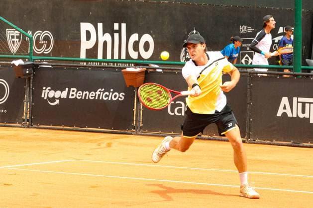 RECORD DATE NOT STATED fernandez (bra) contra midon (arg) pelo ATP, Tennis Herren challenger curitiba Curitiba (PR) 09 30 2026 - ATP Challenger Curitiba Fernandez Midon - Tennis player Lautaro Midon (ARG) against Bruno Fernandez (BRA) for the ATP Challenger Curitiba tournament, at the Graciosa Country Club on the afternoon of Wednesday, September 30, 2026.(Foto: Edson De Souza Thenews2 imago images) SPO  Copyright: xEdsonxDexSouzax