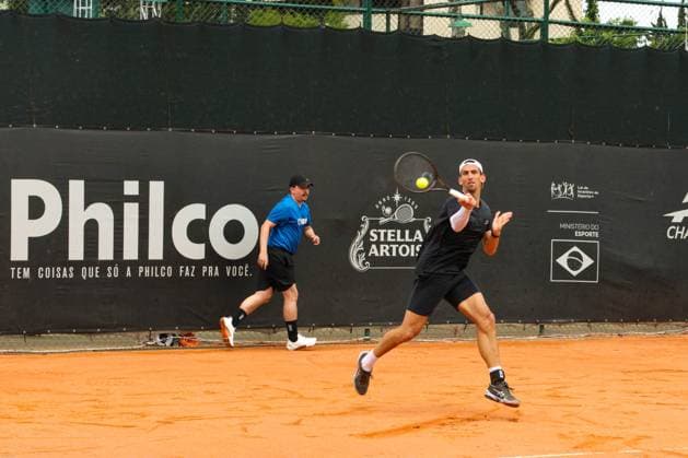 RECORD DATE NOT STATED fernandez (bra) contra midon (arg) pelo ATP, Tennis Herren challenger curitiba Curitiba (PR) 09 30 2026 - ATP Challenger Curitiba Fernandez Midon - Tennis player Bruno Fernandez (BRA) against Lautaro Midon (ARG) for the ATP Challenger Curitiba tournament, at the Graciosa Country Club on the afternoon of Wednesday, September 30, 2026.(Foto: Edson De Souza Thenews2 imago images) SPO  Copyright: xEdsonxDexSouzax