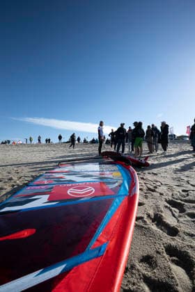 PWA Citroën World Windsurfing Tour Sylt 2026 Day 5 Slalom Foil Men Sylt Westerland, September 30, 2026 Lennert Neubauer Freestyle Men, Greece, GRE 734, the new Freestyle World Champion, PWA Citroën World Windsurfing Tour Sylt 2026, Day 5, Slalom Foil Men, on September 30, 2026, off Brandenburger Beach, motorboat on Sylt, Westerland, Germany Copyright: xBEAUTIFULxSPORTS AndreasxDickx