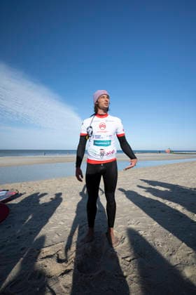PWA Citroën World Windsurfing Tour Sylt 2026 Day 5 Slalom Foil Men Sylt Westerland, September 30, 2026 Lennert Neubauer Freestyle Men, Greece, GRE 734, the new Freestyle World Champion, at the PWA Citroën World Windsurfing Tour Sylt 2026, Day 5: Slalom Foil Men, on September 30, 2026, off Brandenburger Beach, motorboat on Sylt, Westerland, Germany Copyright: xBEAUTIFULxSPORTS AndreasxDickx