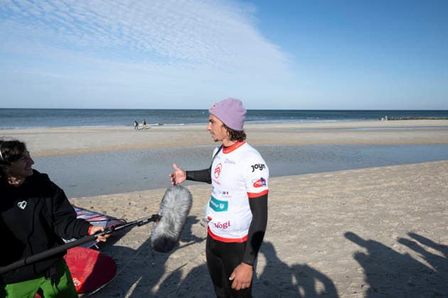 PWA Citroën World Windsurfing Tour Sylt 2026 Day 5 Slalom Foil Men Sylt Westerland, September 30, 2026 Lennert Neubauer Freestyle Men, Greece, GRE 734, the new Freestyle World Champion, at the PWA Citroën World Windsurfing Tour Sylt 2026, Day 5: Slalom Foil Men, on September 30, 2026, off Brandenburger Beach, motorboat on Sylt, Westerland, Germany Copyright: xBEAUTIFULxSPORTS AndreasxDickx