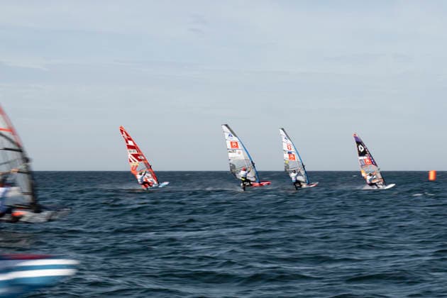 PWA Citroën World Windsurfing Tour Sylt 2026 Day 5 Slalom Foil Men Sylt Westerland, September 30, 2026 Pierre Mortefon Slalom Foil Men, France, F 14 PWA Citroën World Windsurfing Tour Sylt 2026 Day 5 Slalom Foil Men on September 30, 2026, off Brandenburger Beach, motorboat on Sylt, Westerland, Germany Copyright: xBEAUTIFULxSPORTS AndreasxDickx