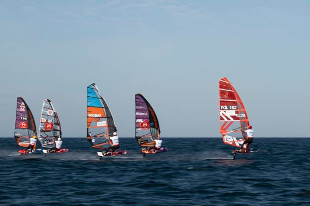 PWA Citroën World Windsurfing Tour Sylt 2026 Day 5 Slalom Foil Men Sylt Westerland, September 30, 2026 Tomasz Romanowski Slalom Foil Men, Poland, POL 163 PWA Citroën World Windsurfing Tour Sylt 2026 Day 5 Slalom Foil Men on September 30, 2026, off Brandenburger Beach, motorboat on Sylt, Westerland, Germany Copyright: xBEAUTIFULxSPORTS AndreasxDickx