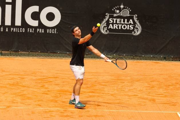 RECORD DATE NOT STATED Heredia (Colombia) vs. Schiessl (Brazil) at the ATP, Tennis Herren Challenger Curitiba Curitiba (PR) 09 30 2026 - ATP Challenger Curitiba Heredia Schiessl - Tennis player Joao Eduardo Schiessl (BRA) against Samuel Heredia (COL) for the ATP Challenger tournament in Curitiba, at the Graciosa Country Club on the afternoon of Wednesday, September 30, 2026.(Foto: Edson De Souza Thenews2 imago images) SPO  Copyright: xEdsonxDexSouzax