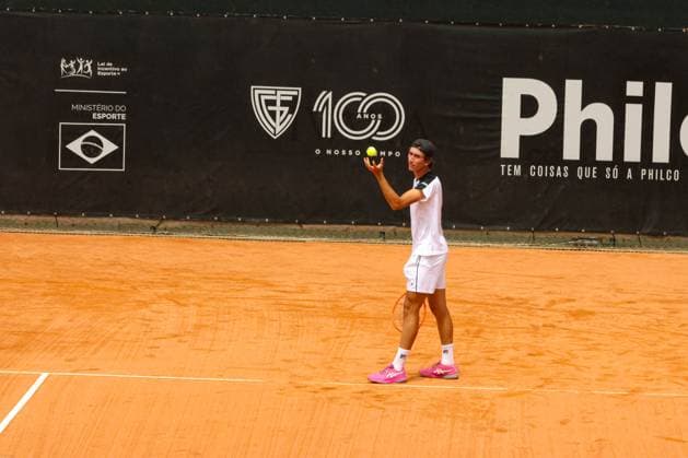 RECORD DATE NOT STATED Heredia (Colombia) vs. Schiessl (Brazil) at the ATP, Tennis Herren Challenger Curitiba Curitiba (PR) 09 30 2026 - ATP Challenger Curitiba Heredia Schiessl - Tennis player Samuel Heredia (COL) against Joao Eduardo Schiessl (BRA) for the ATP Challenger tournament in Curitiba; at the Graciosa Country Club on the afternoon of Wednesday, September 30, 2026.(Foto: Edson De Souza Thenews2 imago images) SPO  Copyright: xEdsonxDexSouzax